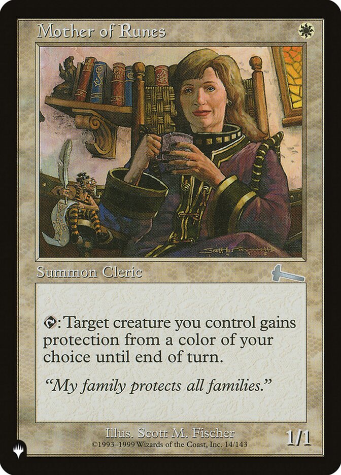 Mother of Runes - Retro Frame