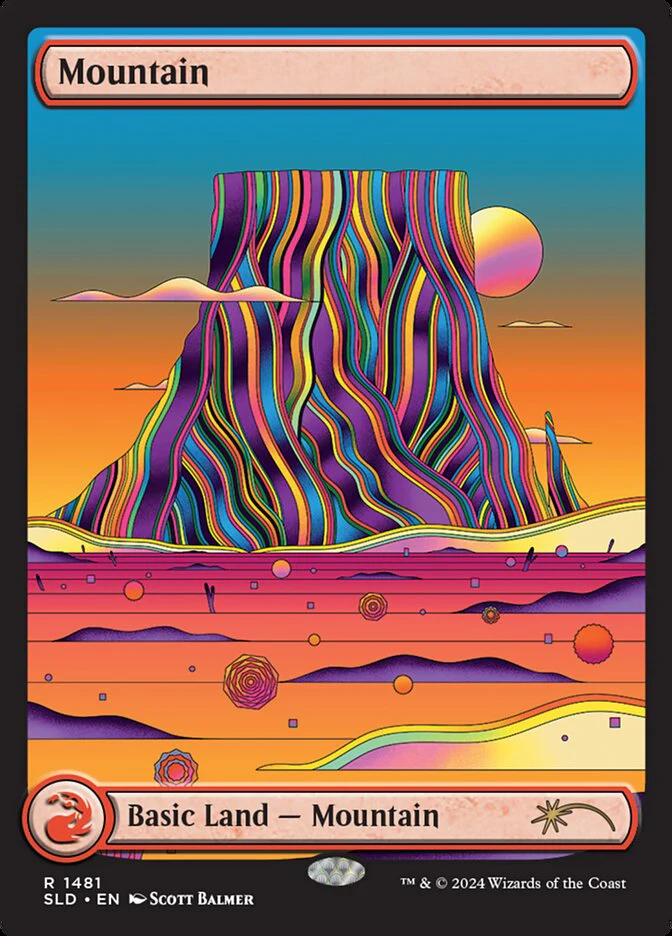 Mountain - Full Art (Foil)