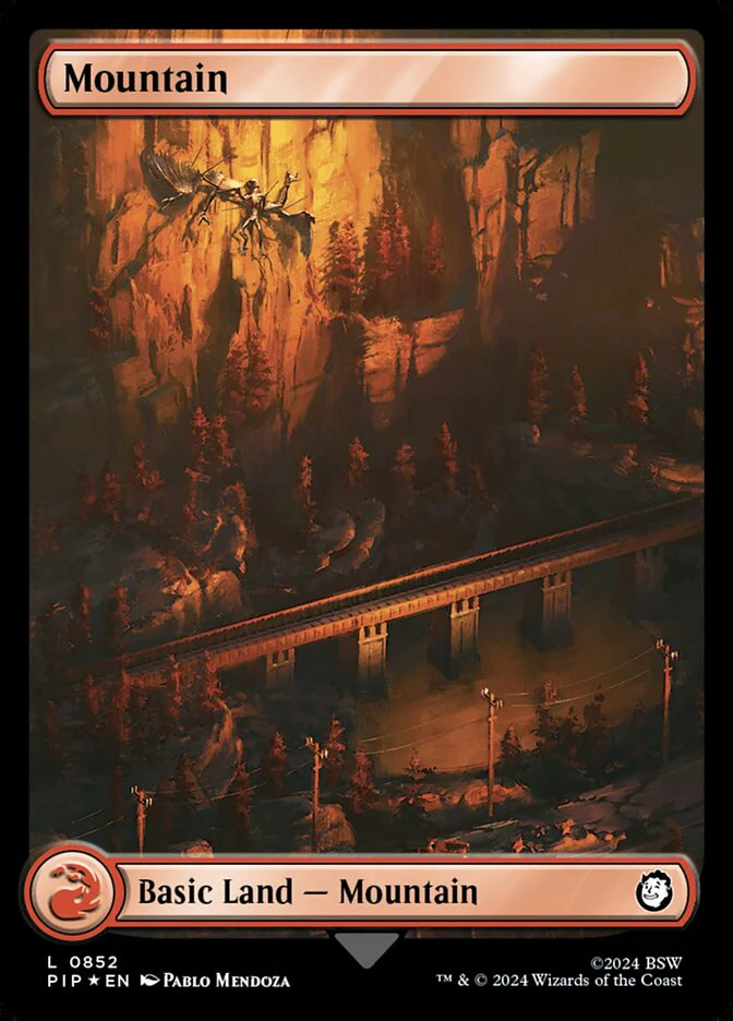 Mountain - Full Art - Surge Foil (Foil)