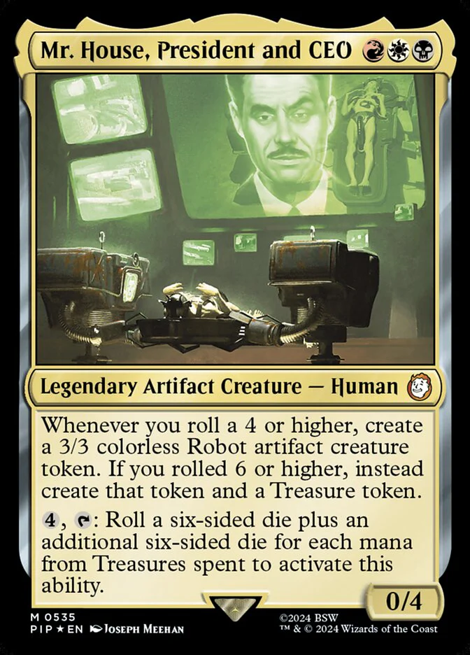 Mr. House, President and CEO - Legendary - Surge Foil (Foil)