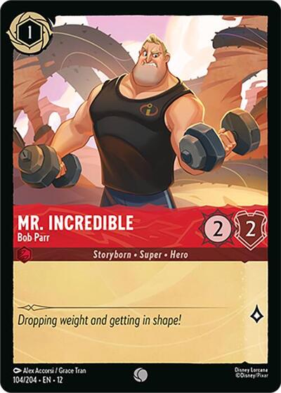 Mr. Incredible - Bob Parr - Foil