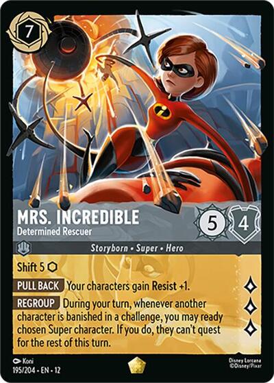 Mrs. Incredible - Determined Rescuer - Foil