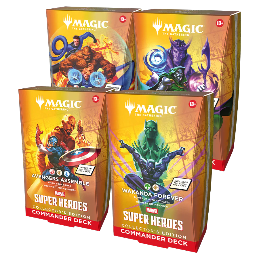 MTG MARVEL SUPER HEROES COMMANDER COLLECTORS EDITION