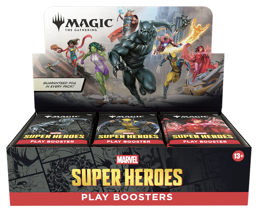 MTG MARVEL SUPER HEROES PLAY BOOSTER BOX