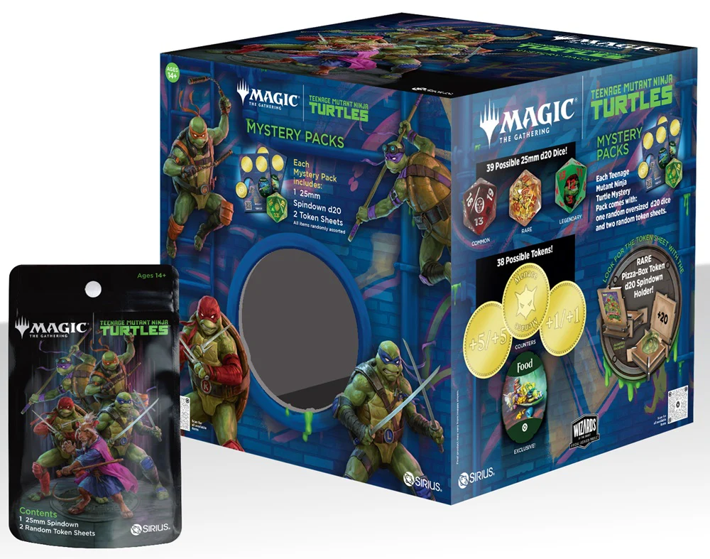 MTG Teenage Mutant Ninja Turtle Dice Treasure Pack