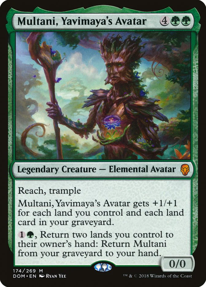 Multani, Yavimaya's Avatar - Legendary