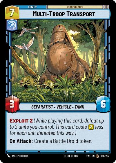 Multi-Troop Transport  - Foil