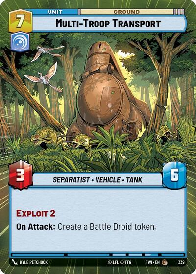 Multi-Troop Transport  (Hyperspace) - Foil