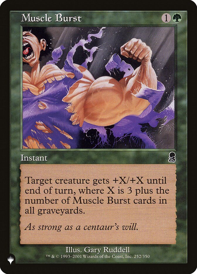 Muscle Burst - Retro Frame