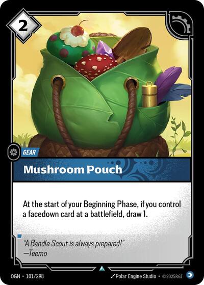 Mushroom Pouch - Foil