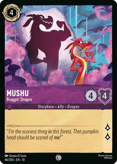 Mushu - Braggin' Dragon - Foil