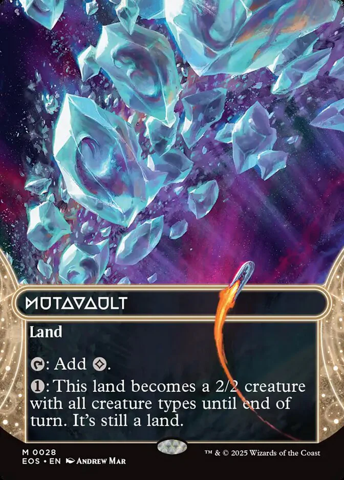 Mutavault - Borderless - Full Art - Inverted