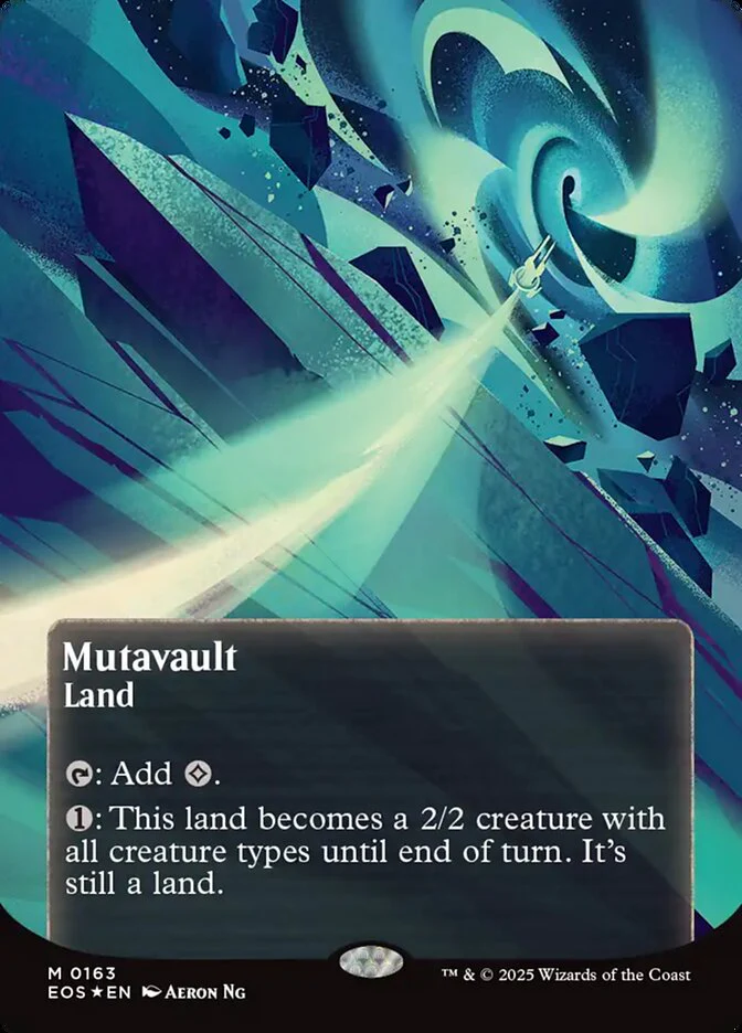 Mutavault - Borderless - Full Art - Inverted (Foil)