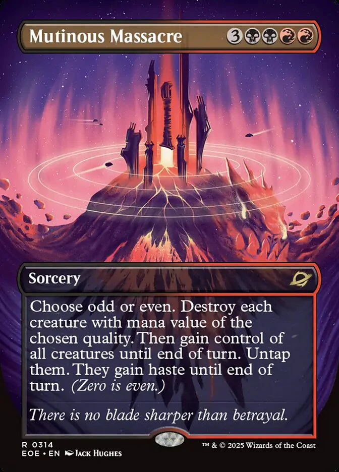 Mutinous Massacre - Borderless (Foil)