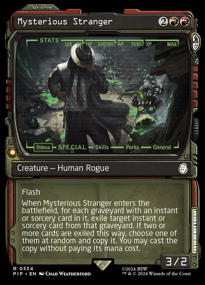 Mysterious Stranger - Inverted - Showcase