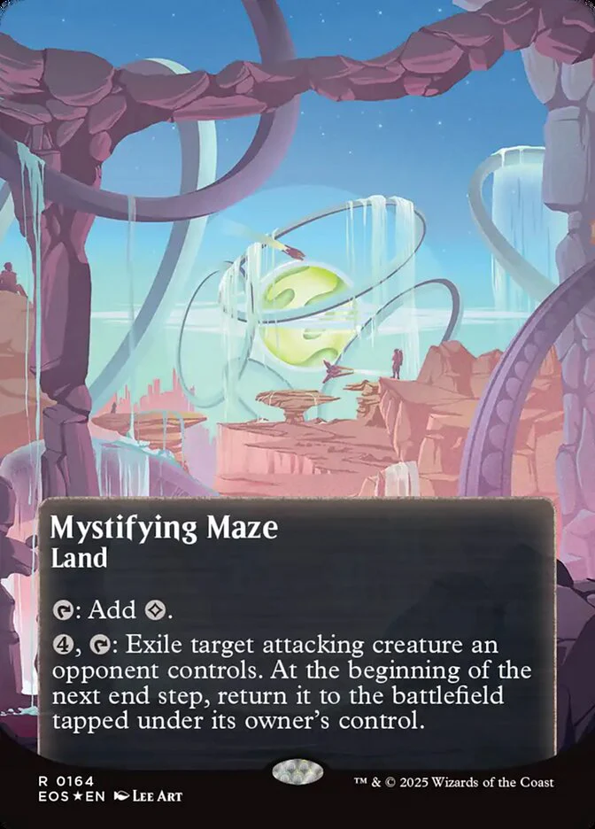 Mystifying Maze - Borderless (Foil)