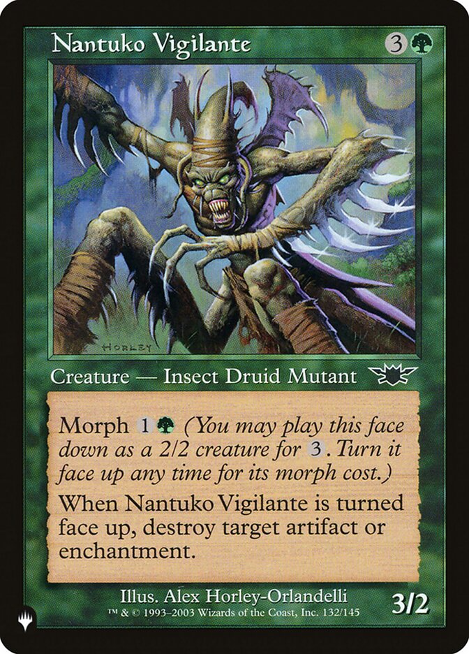 Nantuko Vigilante - Retro Frame