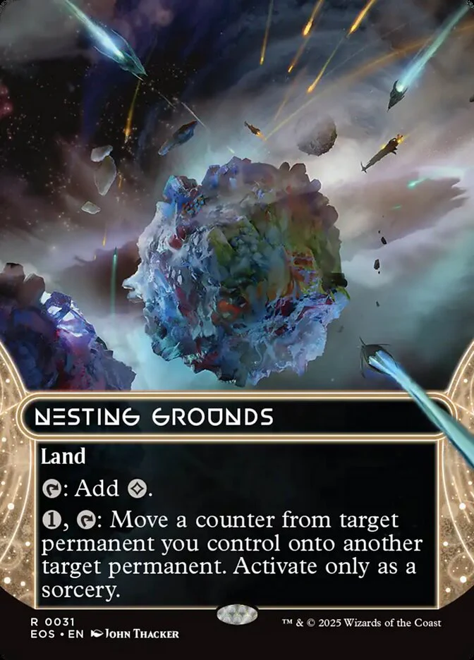 Nesting Grounds - Borderless - Full Art - Inverted