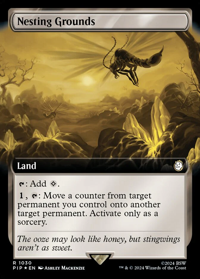 Nesting Grounds - Extended Art - Surge Foil (Foil)