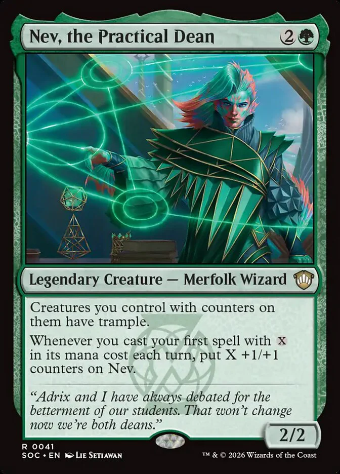 Nev, the Practical Dean - Legendary