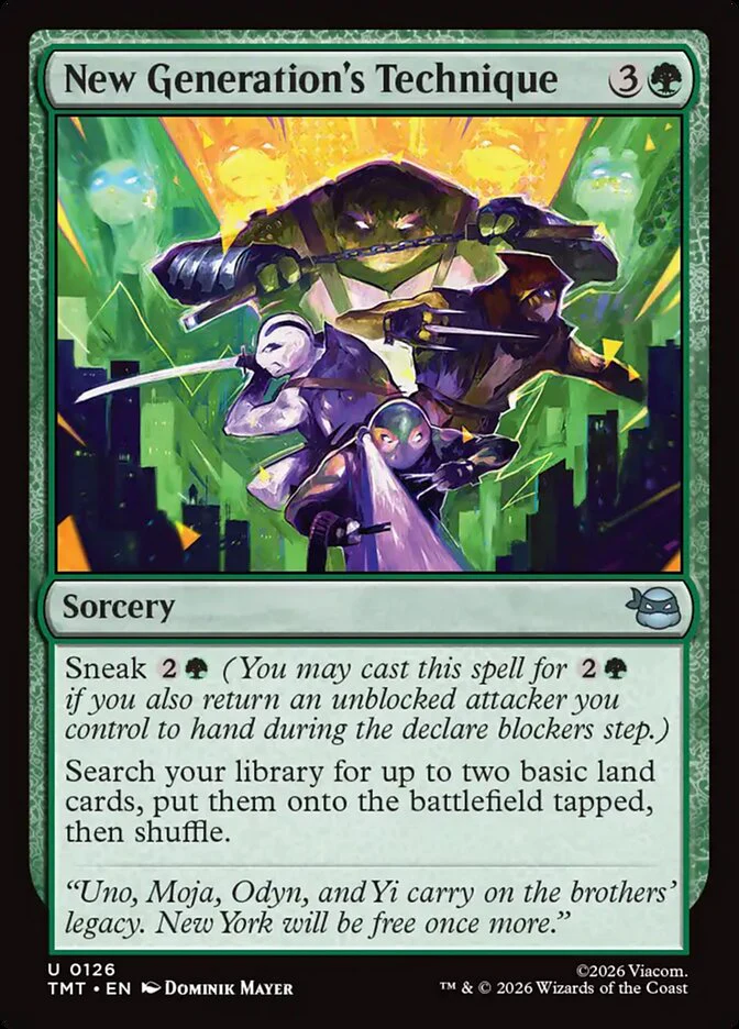New Generation's Technique (Foil)