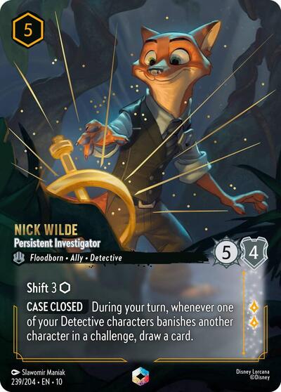 Nick Wilde - Persistent Investigator - Enchanted