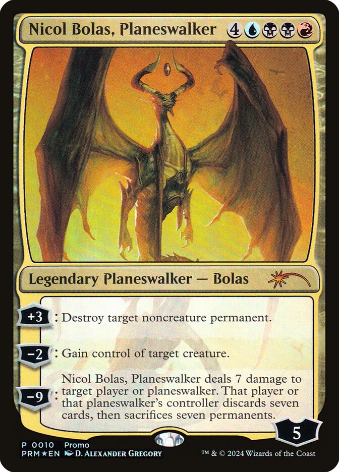 Nicol Bolas, Planeswalker (Foil)