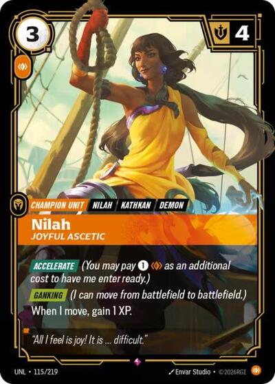 Nilah - Joyful Ascetic - Foil
