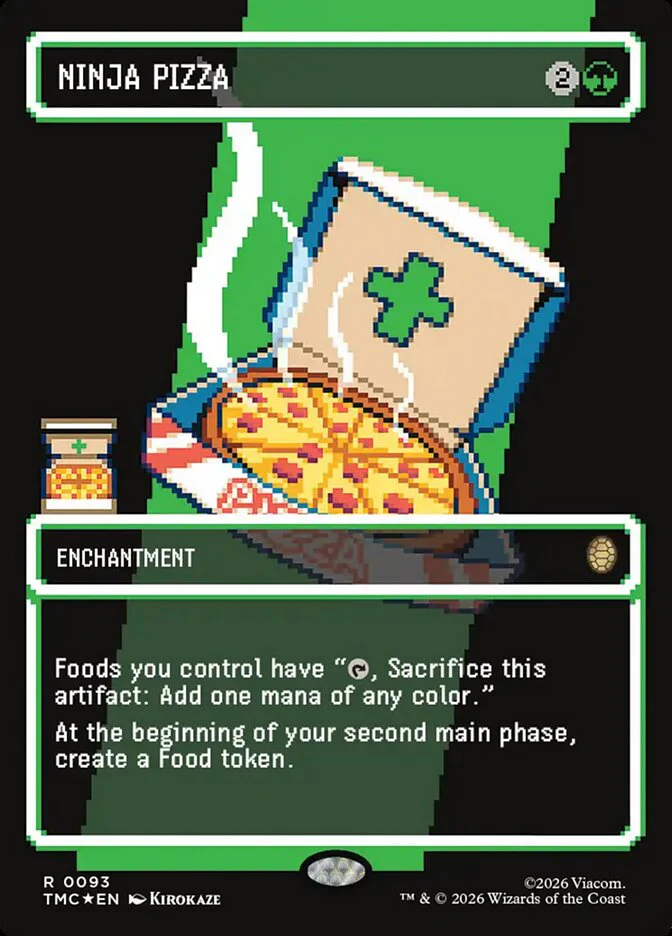 Ninja Pizza - Full Art - Enchantment (Foil)