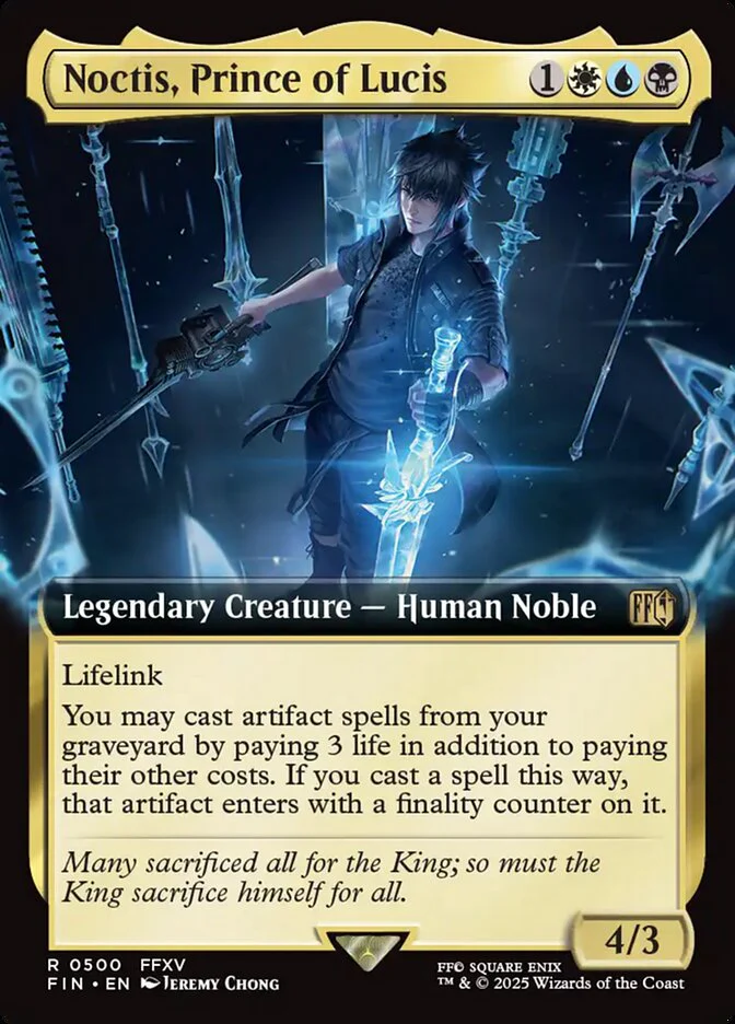 Noctis, Prince of Lucis - Extended Art - Legendary