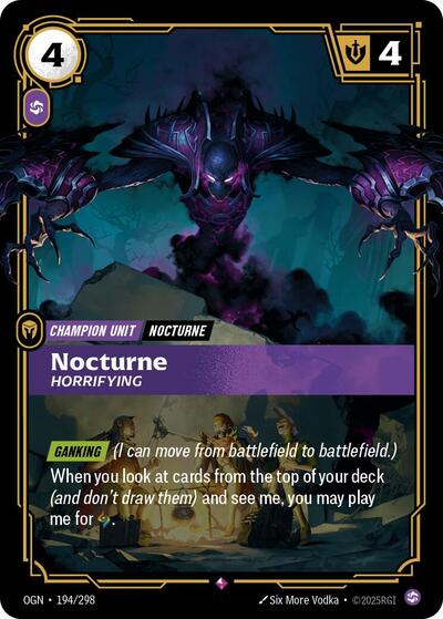 Nocturne - Horrifying - Foil