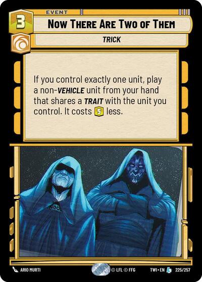 Now There Are Two of Them  - Foil