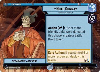 Nute Gunray - Vindictive Viceroy  (Hyperspace)