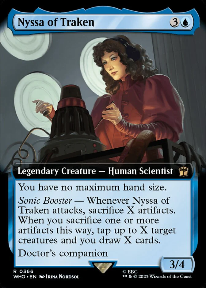 Nyssa of Traken - Extended Art - Legendary (Foil)
