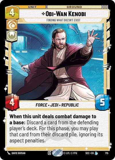 Obi-Wan Kenobi - Finding What Doesn't Exist - Foil