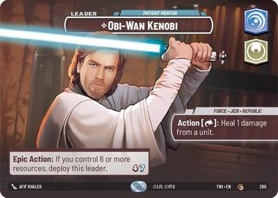Obi-Wan Kenobi - Patient Mentor  (Showcase)