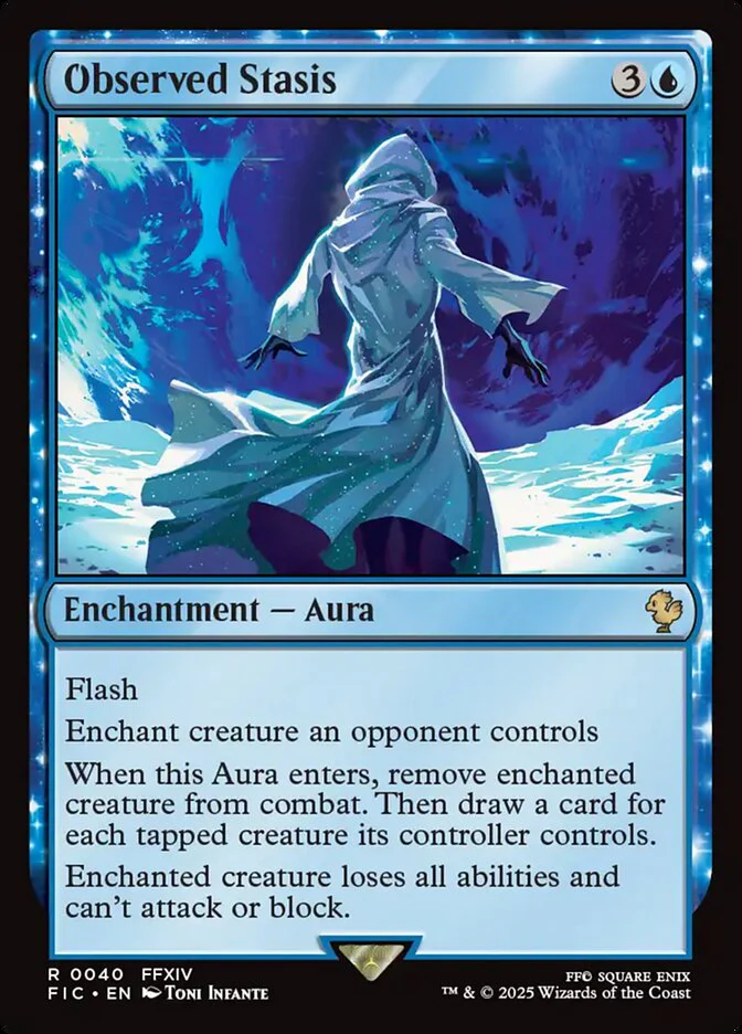Observed Stasis - Enchantment (Foil)