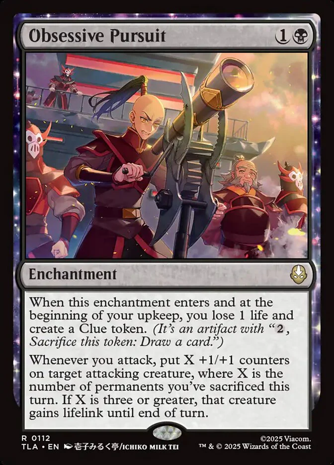 Obsessive Pursuit - Enchantment (Foil)