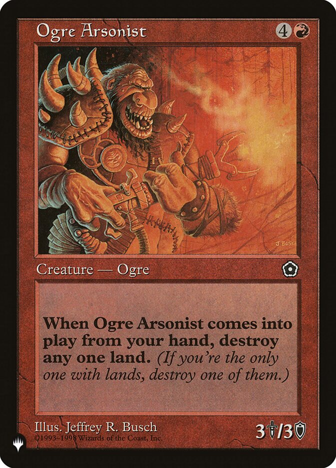 Ogre Arsonist - Retro Frame