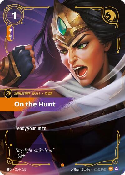 On the Hunt - Foil