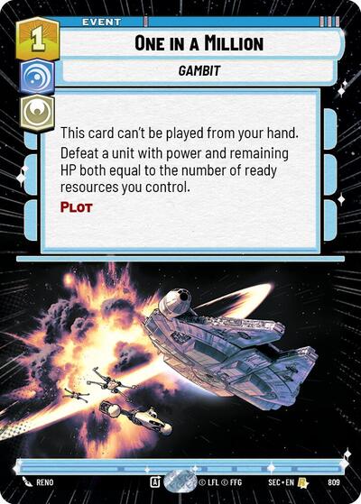 One in a Million (Hyperspace) - Foil