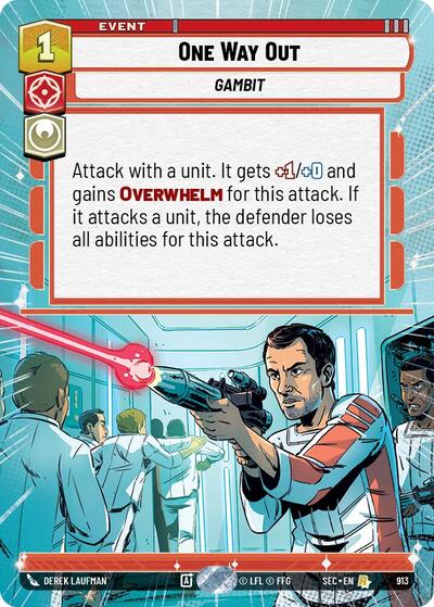 One Way Out (Hyperspace) - Foil