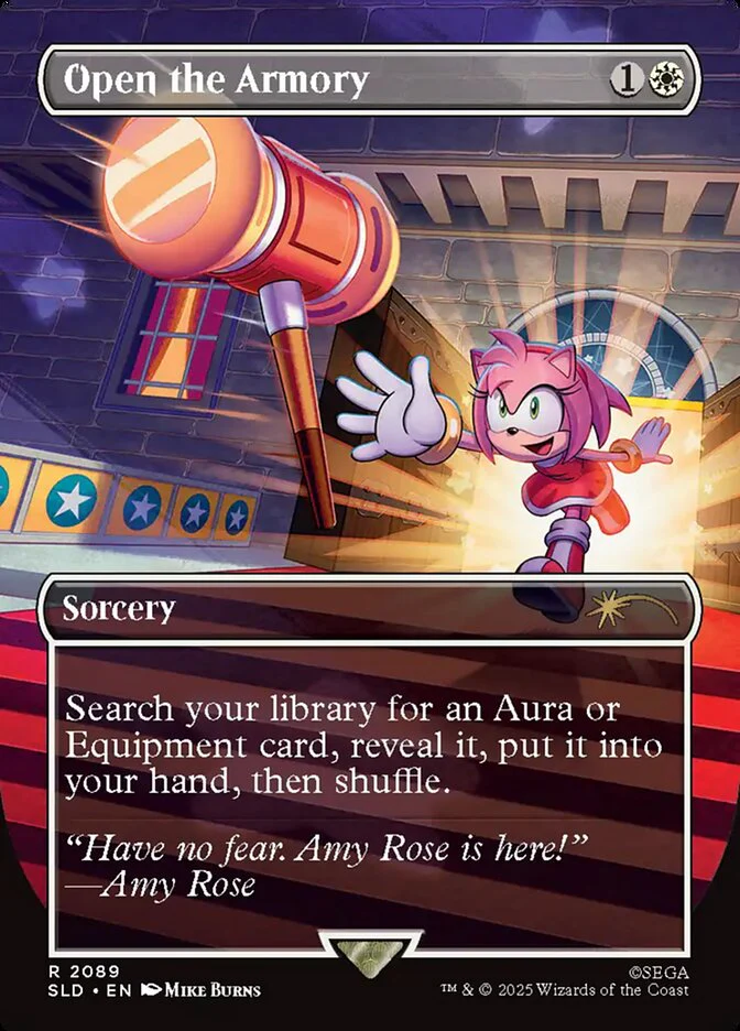 Open the Armory - Borderless - Full Art - Inverted
