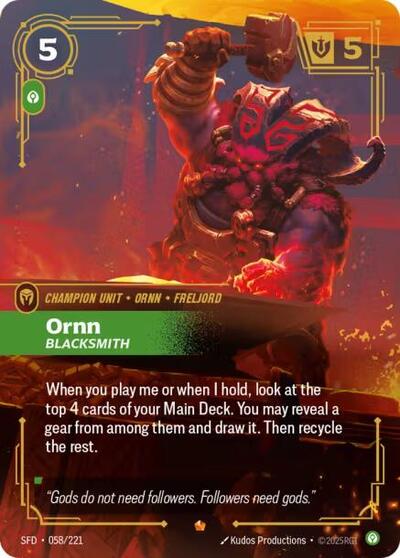 Ornn - Blacksmith - Foil