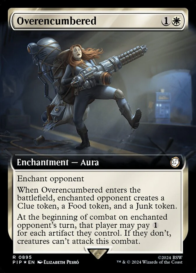 Overencumbered - Extended Art - Surge Foil (Foil)
