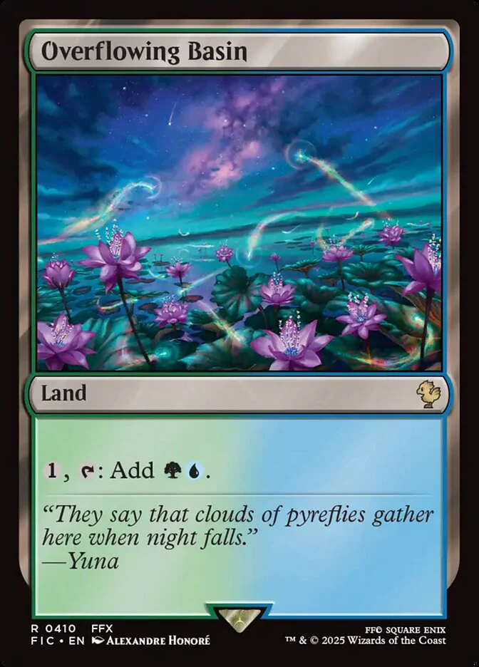 Overflowing Basin (Foil)