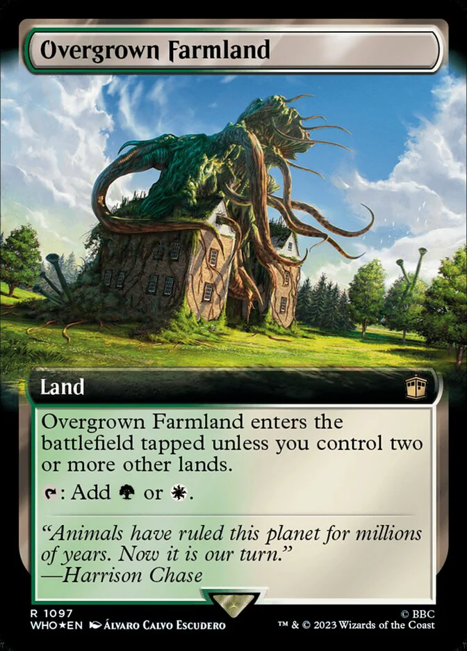 Overgrown Farmland - Extended Art - Surge Foil (Foil)