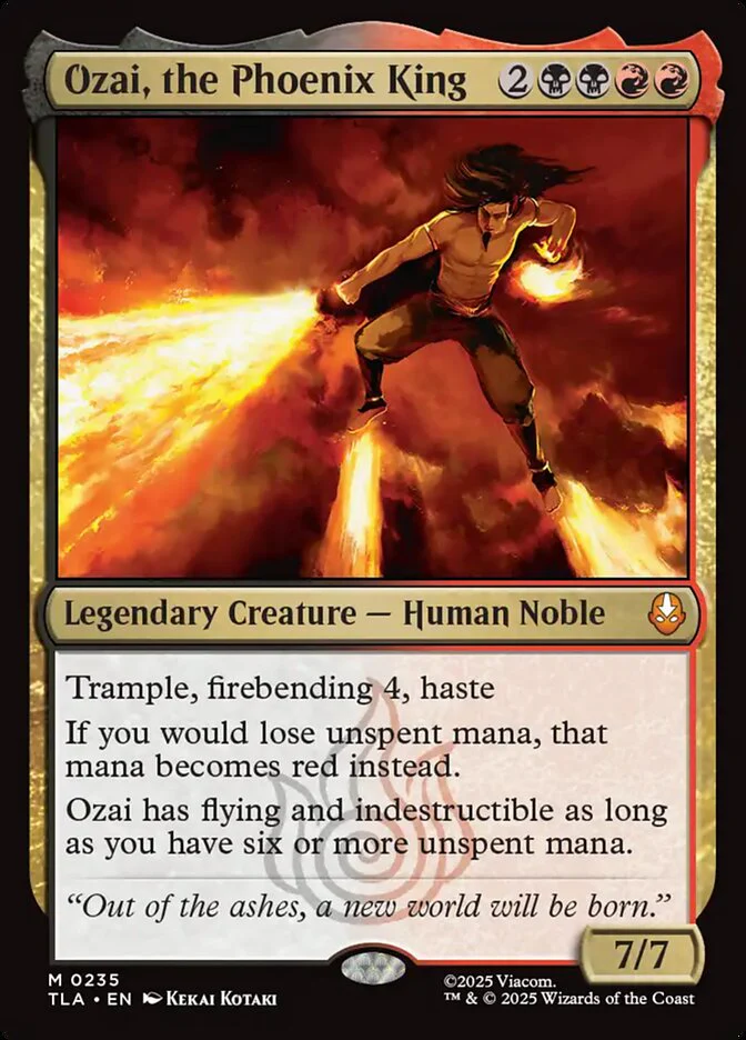 Ozai, the Phoenix King - Legendary