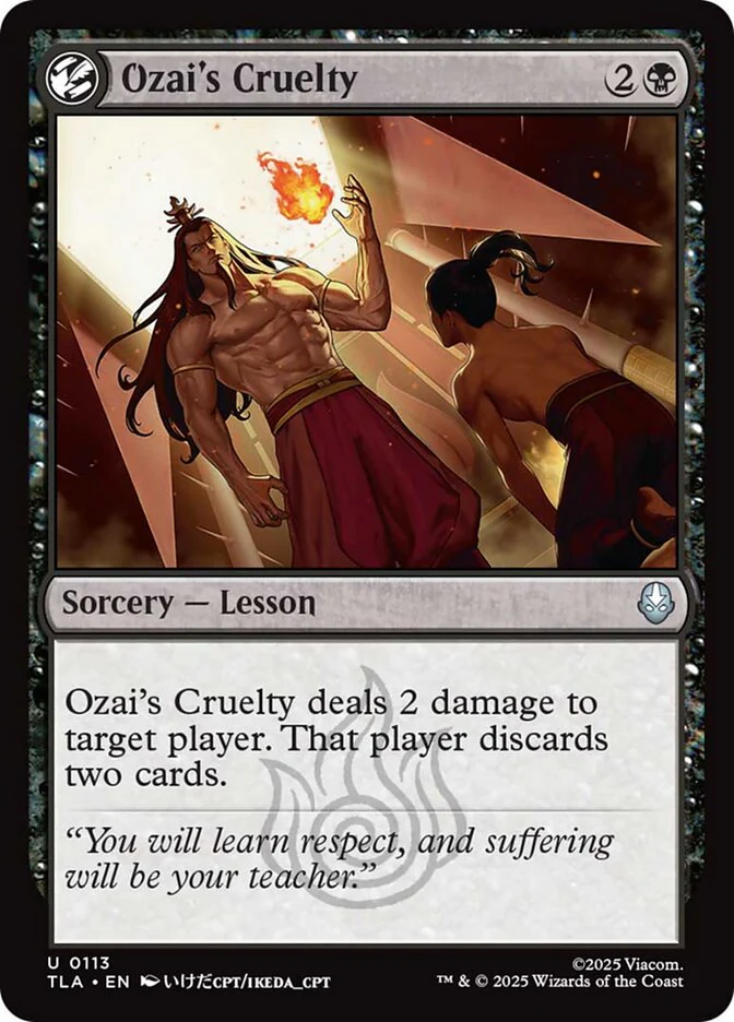 Ozai's Cruelty (Foil)