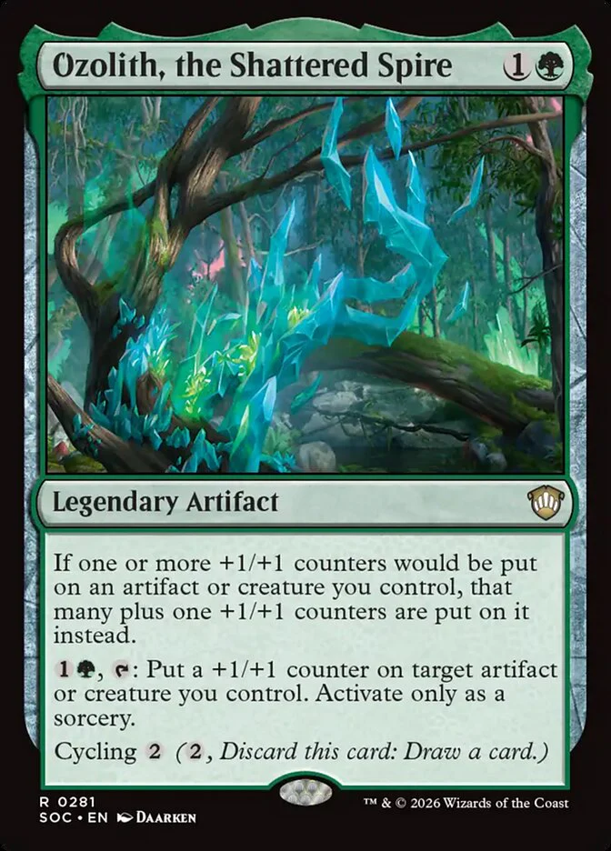 Ozolith, the Shattered Spire - Legendary